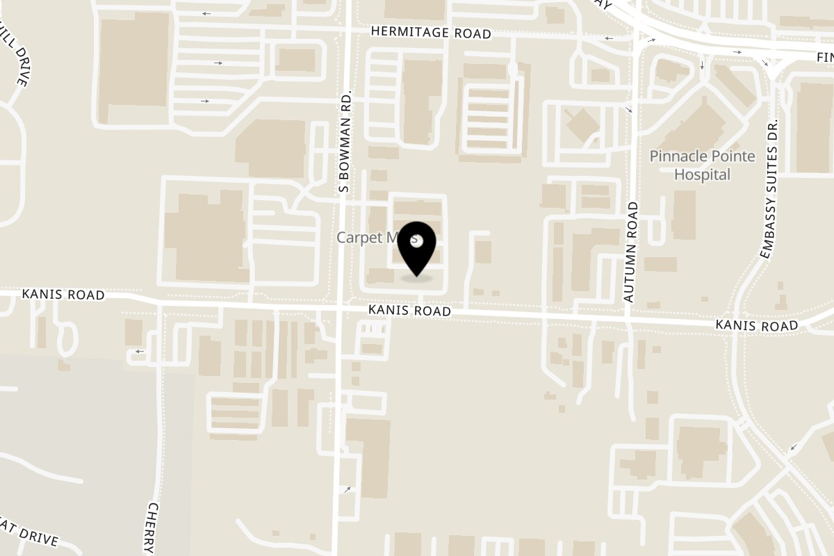 Map showing the location of Alley Oops on 11900 Kanis Rd in Little Rock